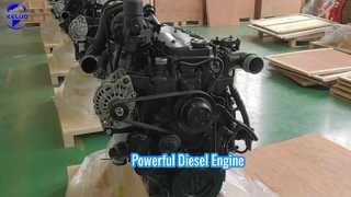 Potente motor diesel para suas necessidades
