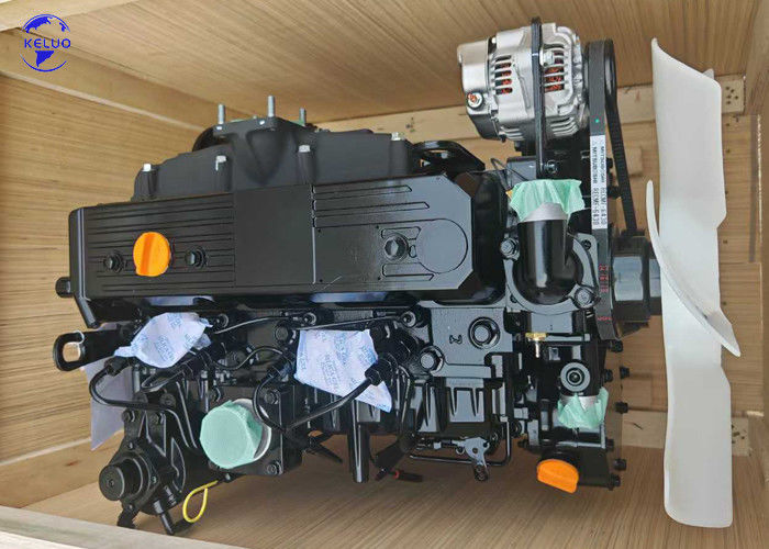 Baixo ruído Inline-4 Aspirado naturalmente 4TNE98 Motor para máquinas de construção Forca de potência