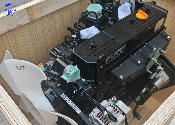 Baixo ruído Inline-4 Aspirado naturalmente 4TNE98 Motor para máquinas de construção Forca de potência