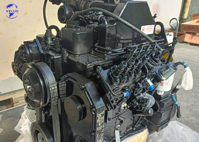 Motor Completo de Máquinas de Construção 4BT Cummins 4BT Motor Diesel para Caminhão Escavadeira Relação de Compressão 17.3-18.5 1
