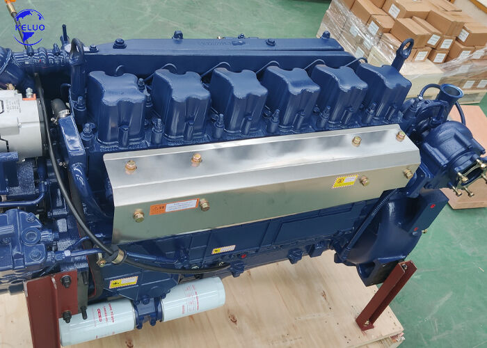 Montagem do motor diesel de máquinas de construção de 6 cilindros WP10 para grupos geradores, caminhões e aplicações marítimas