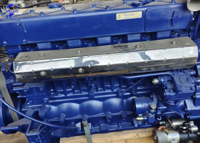 340HP 6 cilindros Máquinas de construção motor diesel Assy WP7.340E53 para caminhão pesado, misturador de cimento, carregador de rodas