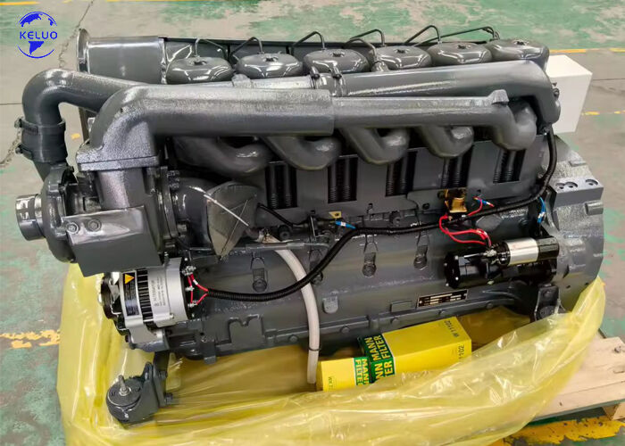 Motor diesel refrigerado a ar turboalimentado em linha durável do motor de combustão interna BF6L913 6 cilindros para equipamentos de mineração