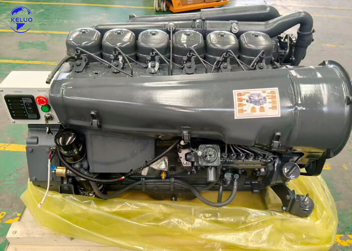 Motor diesel refrigerado a ar turboalimentado em linha durável do motor de combustão interna BF6L913 6 cilindros para equipamentos de mineração