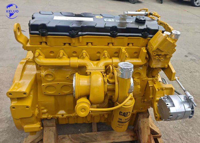 Motor a diesel de 6 cilindros em linha CAT C9DI reformulado para escavadeiras 324D/336D