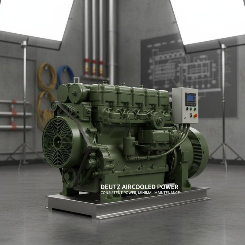 Produtos Deutz Engine Power refrigerados a ar concebidos para fornecer uma potência de saída constante com requisitos mínimos de manutenção