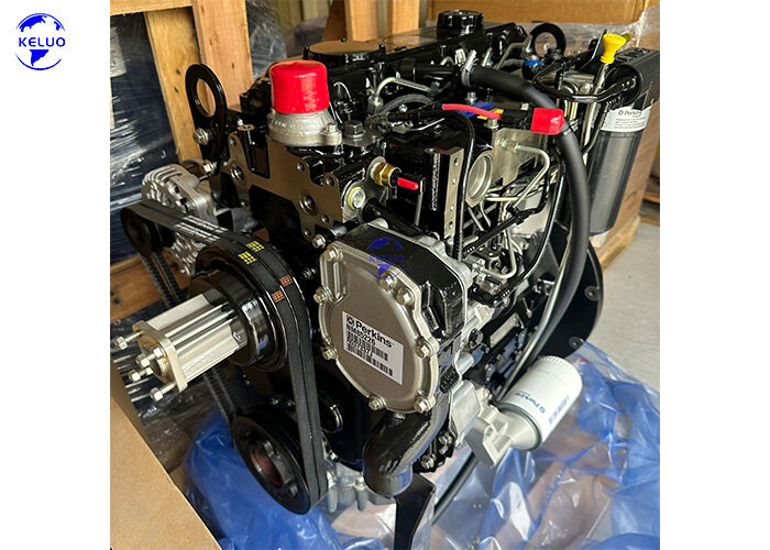 Motor a diesel industrial de 4 cilindros, 83 kW Perkins 1104D-44TA para empilhadeiras e tratores