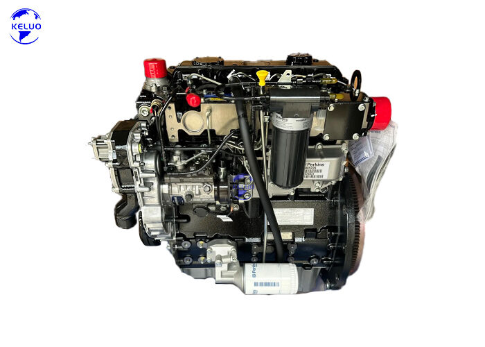 Motor a diesel industrial de 4 cilindros, 83 kW Perkins 1104D-44TA para empilhadeiras e tratores